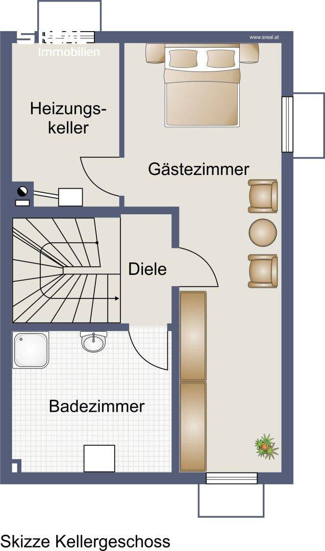 Plan Kellergeschoss