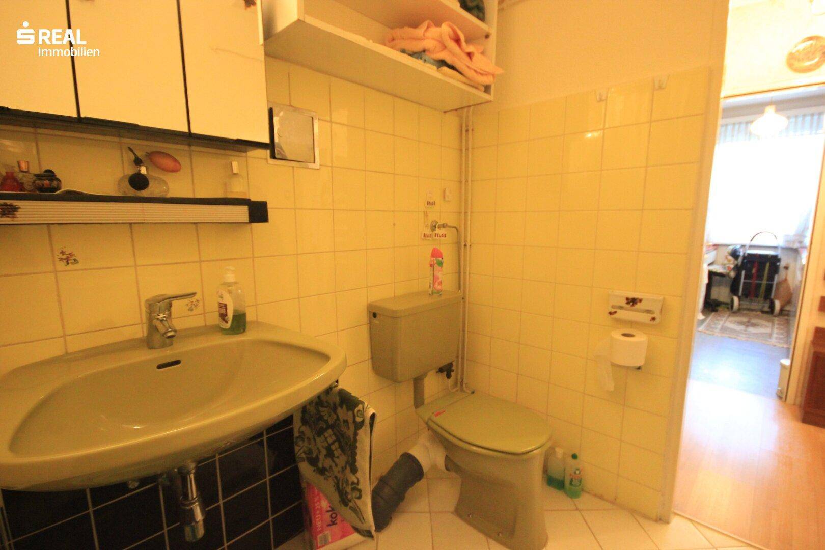 Badezimmer mit WC