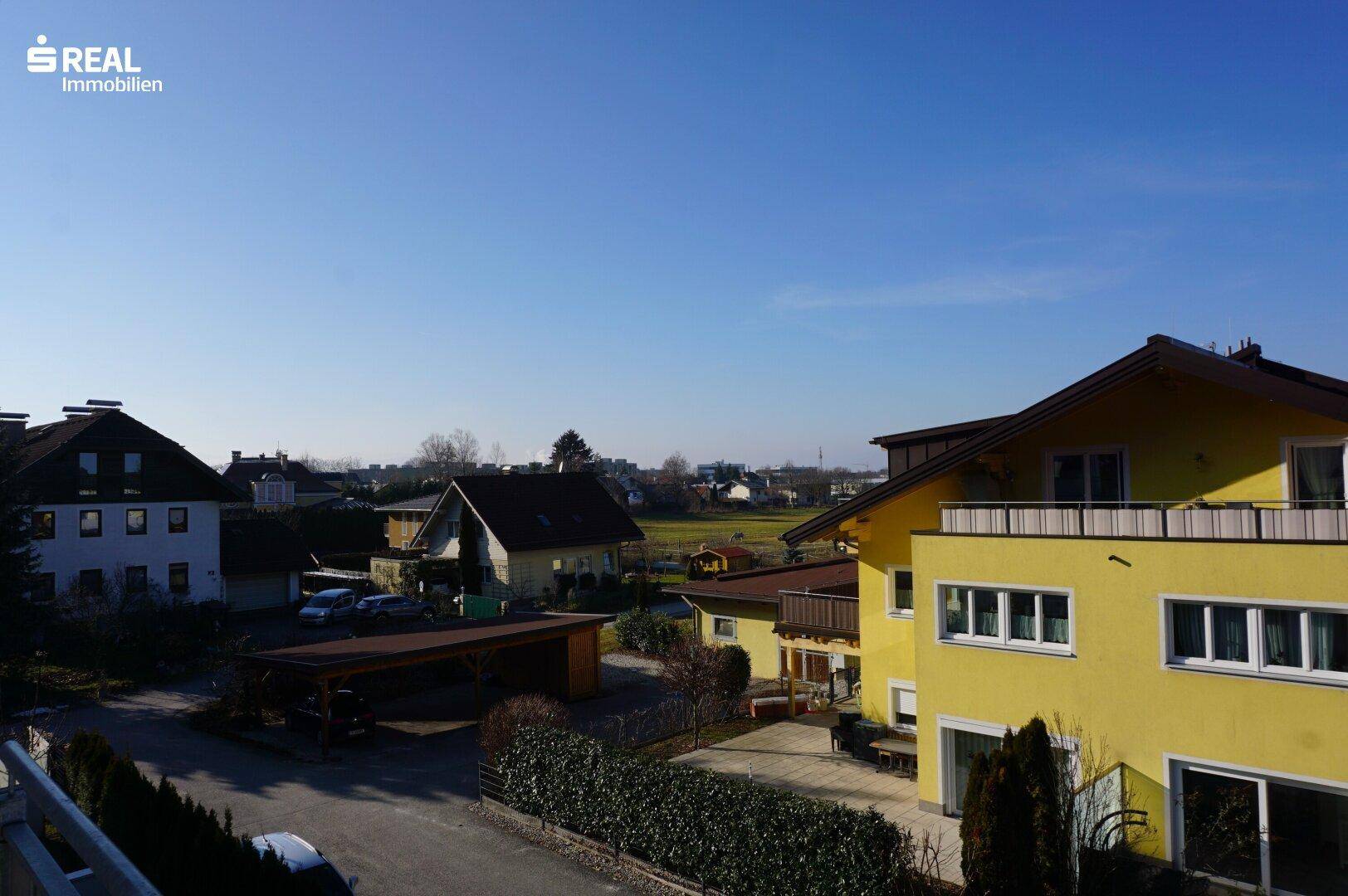 schöner Fernblick in die Umgebung