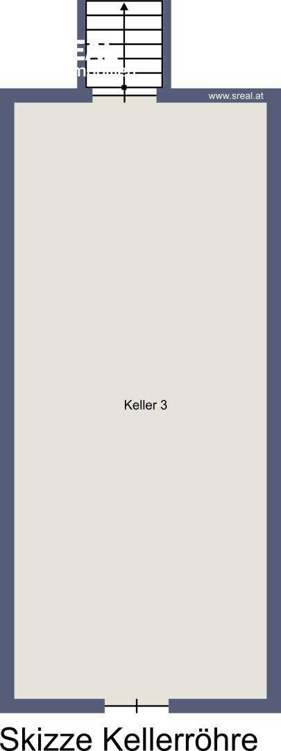 Planskizze Kellerröhre