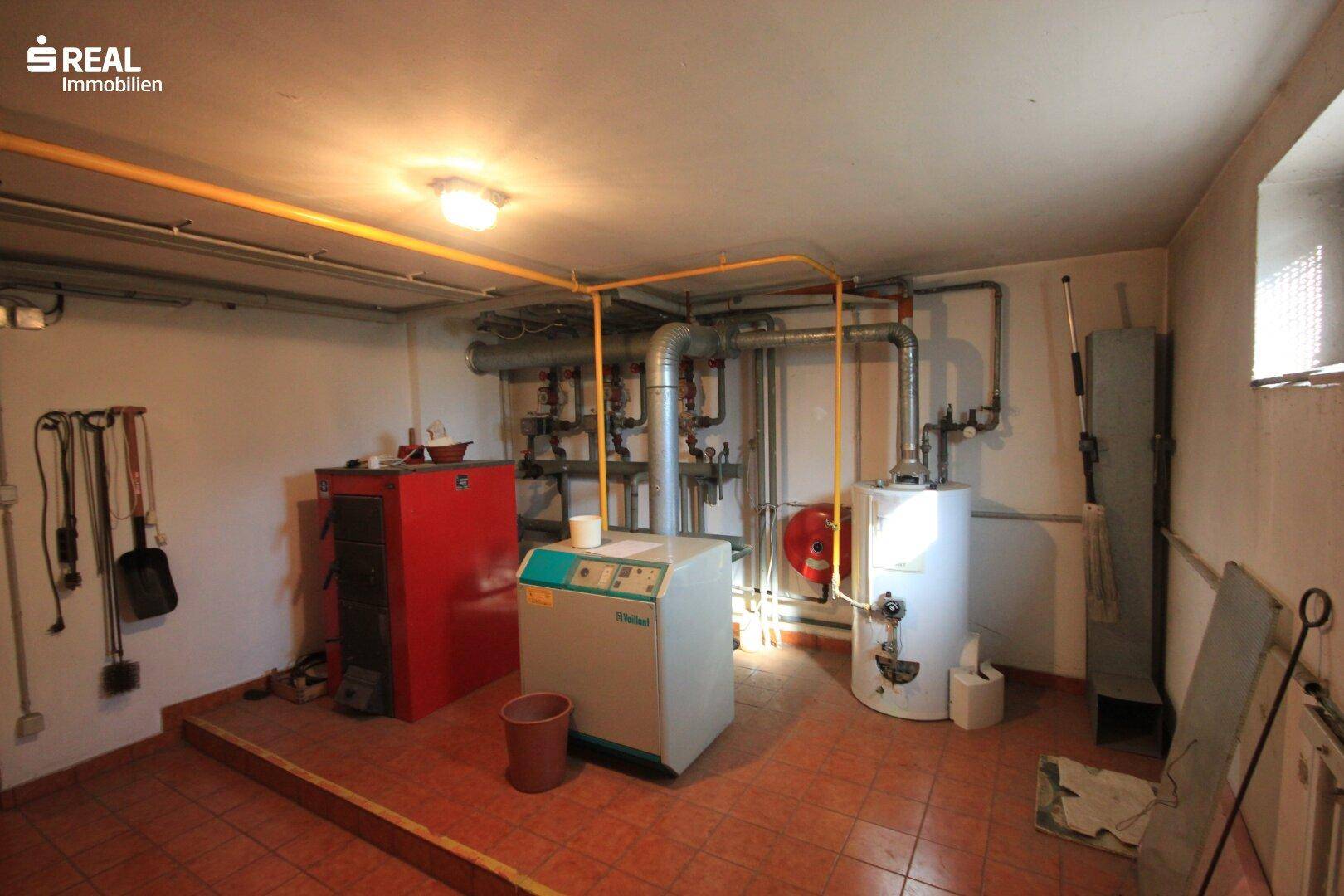 Heizraum im Keller