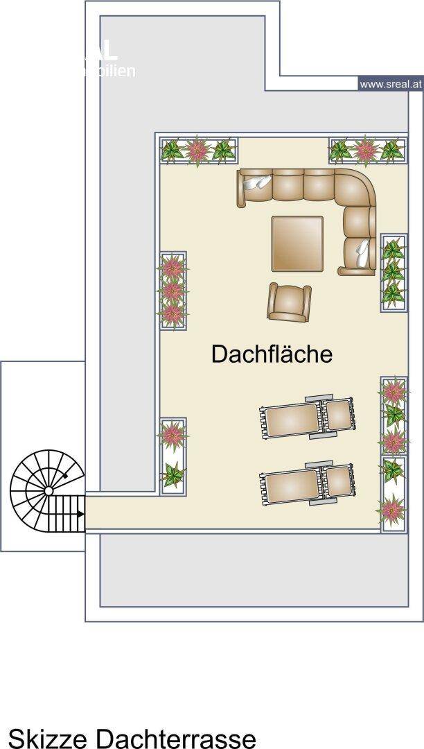 Plan Dachterrasse