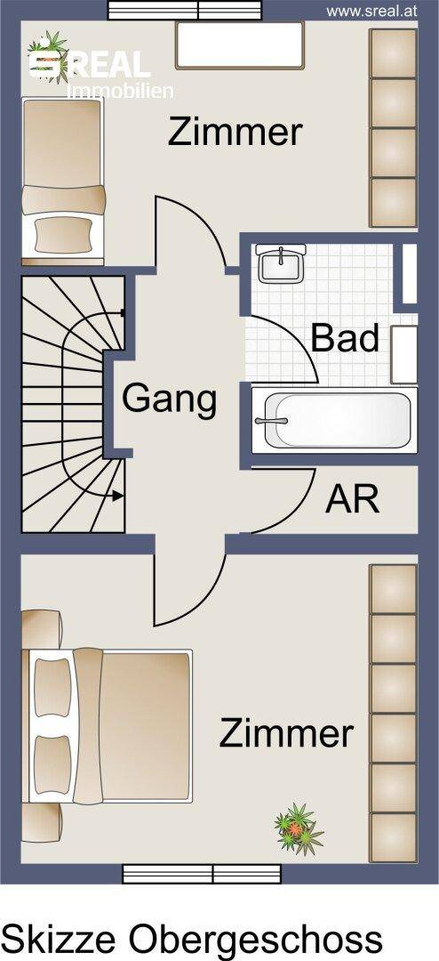 Plan Obergeschoss