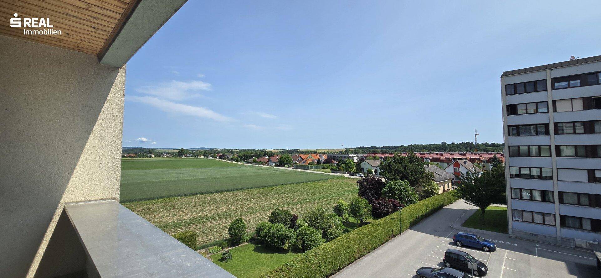 Ausblick Loggia