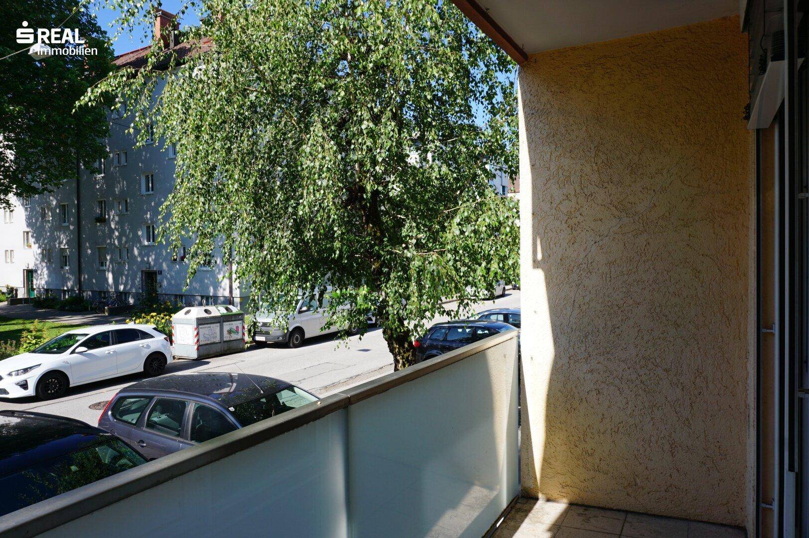 geschützte Loggia