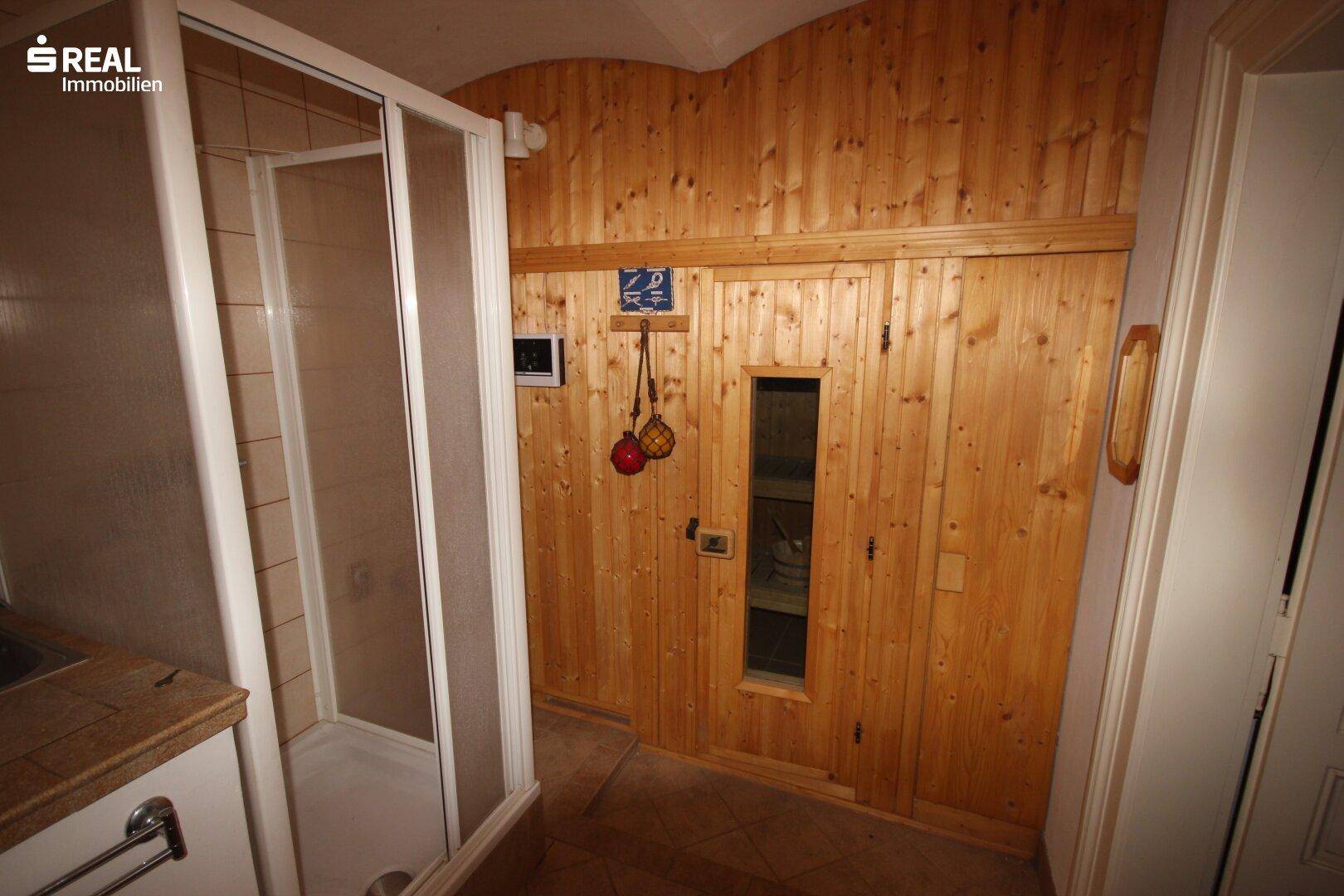 Sauna im Keller