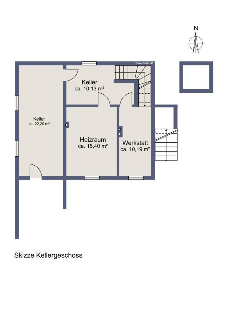 Planskizze KG