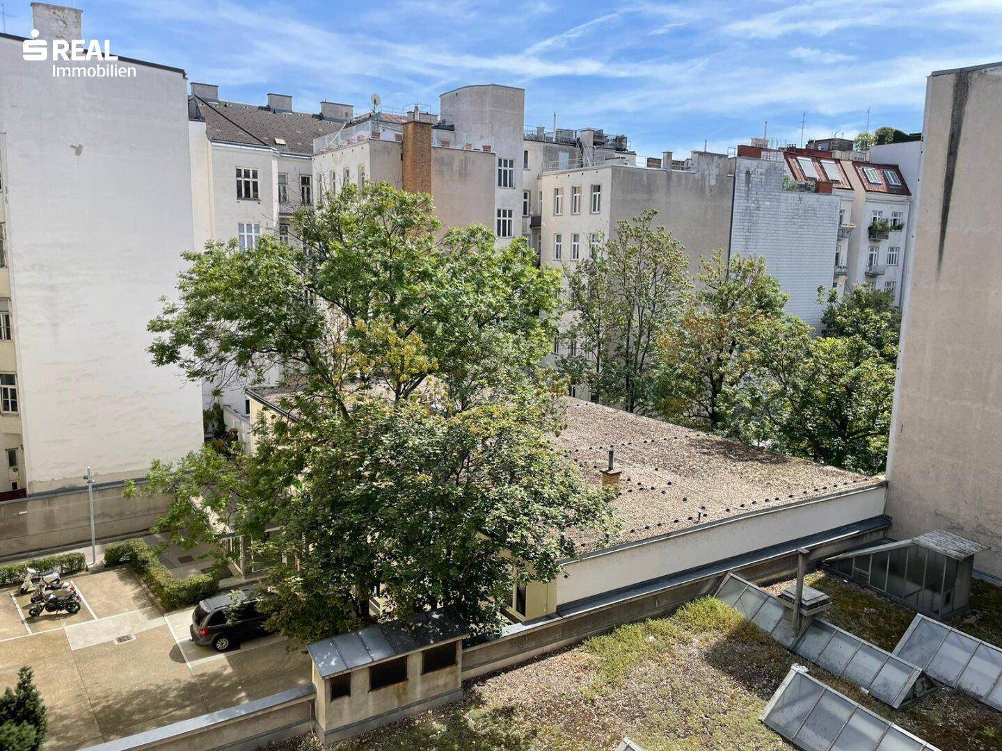 Ausblick Innenhof