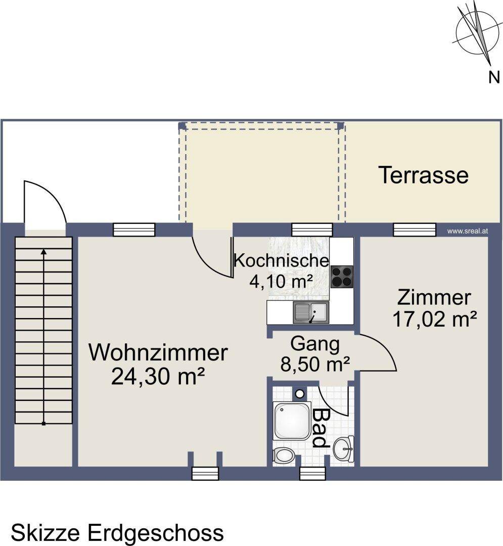 Planskizze EG