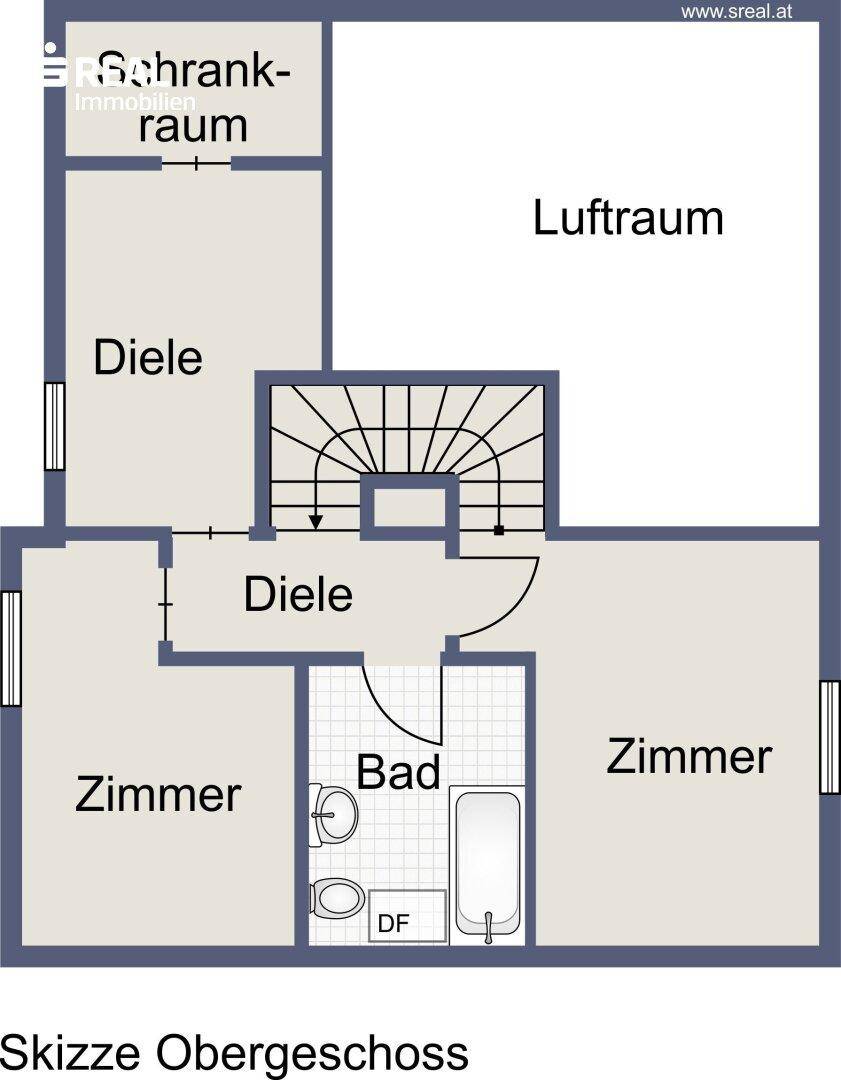Plan Obergeschoss