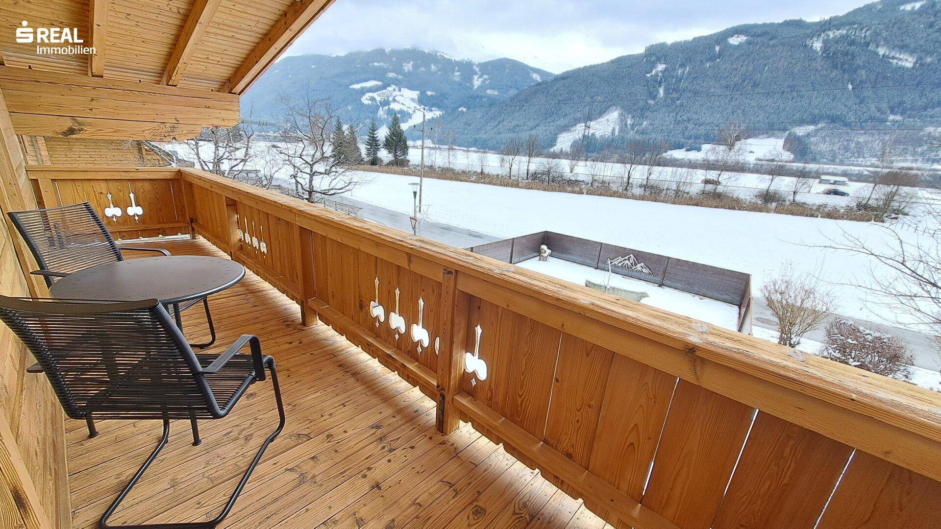 Balkon mit Aussicht
