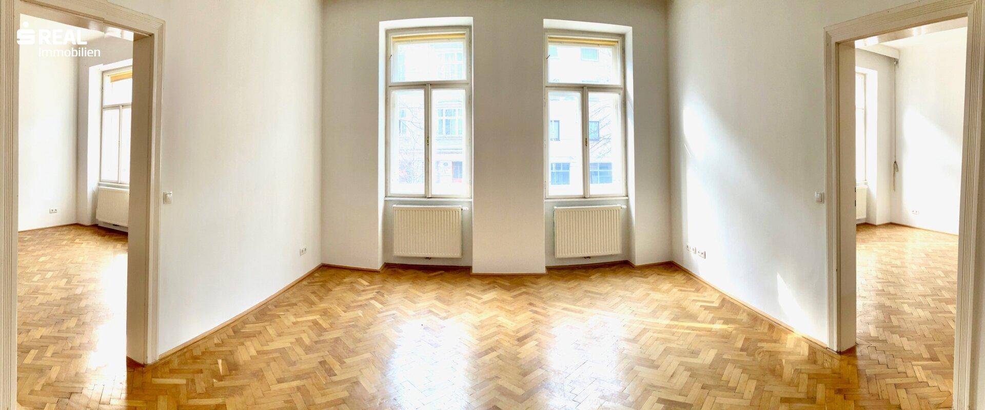 WUNDERSCHÖNE ALTBAUWOHNUNG - bestens eingeteilte 3,5 Zimmer - NIBELUNGENVIERTEL - Ansicht 2