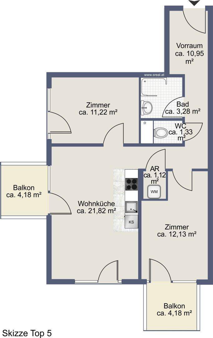 LEBEN AM RENNINGER - modern wohnen und nachhaltig investieren - Widok 4