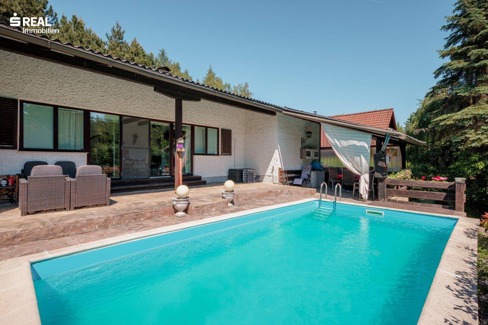 Traumhaus mit schönem Garten und Pool in ruhiger Lage - Mehr