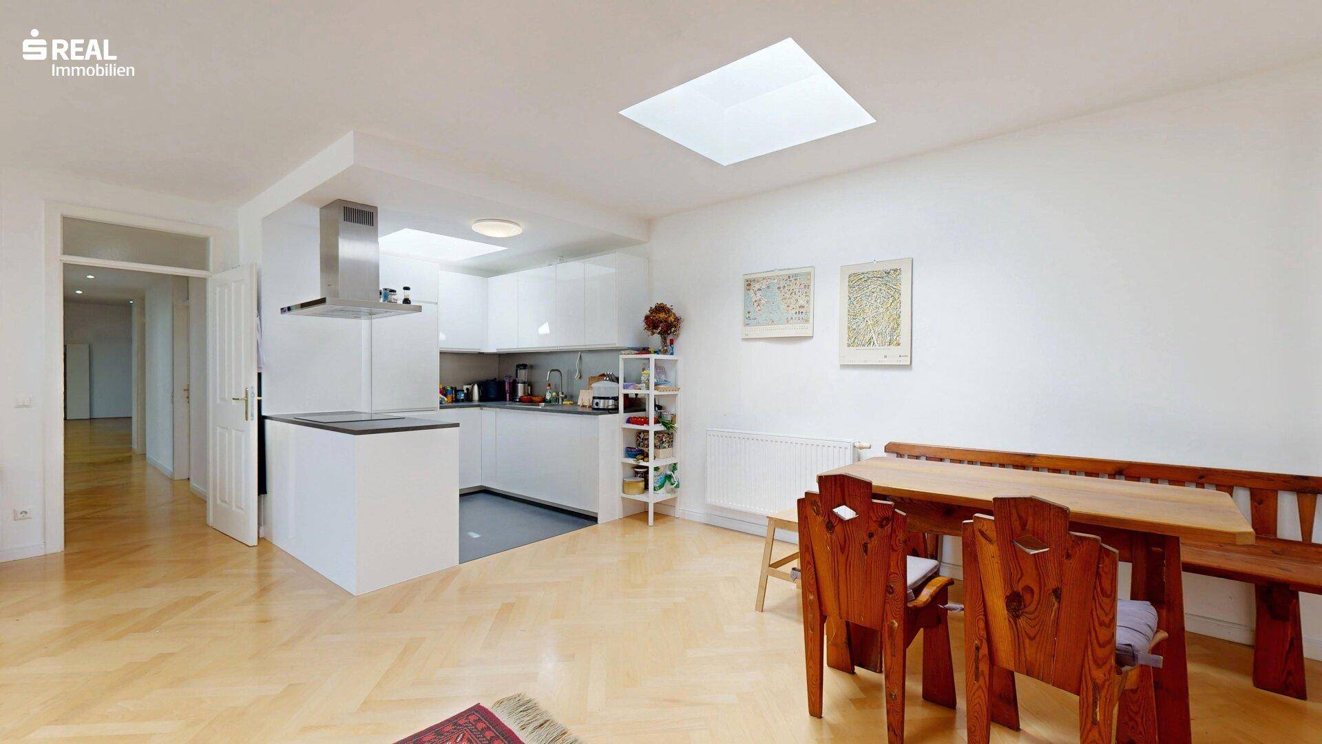 Privater Dachgarten im 2. Stock – Rarität in absoluter Ruhelage am Maurer Hauptplatz - Ansicht 3