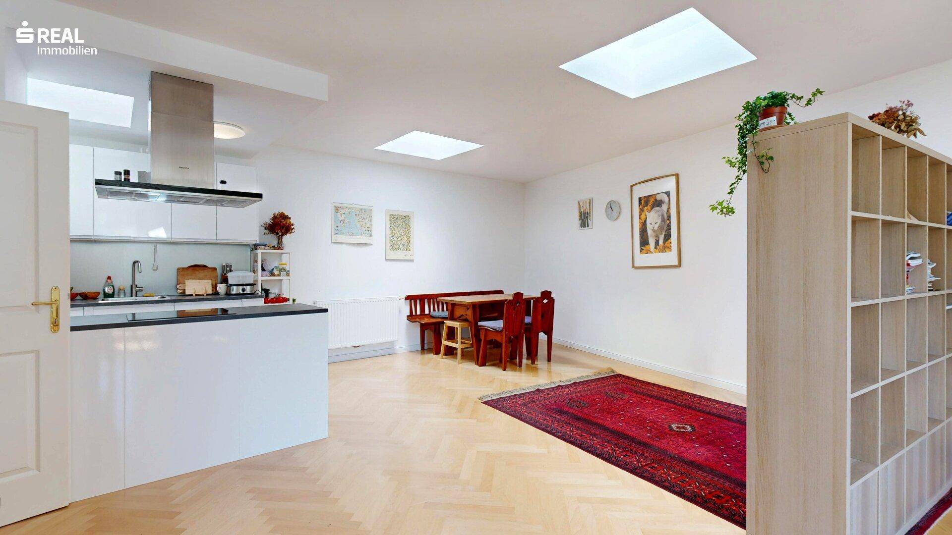 Privater Dachgarten im 2. Stock – Rarität in absoluter Ruhelage am Maurer Hauptplatz - Ansicht 5