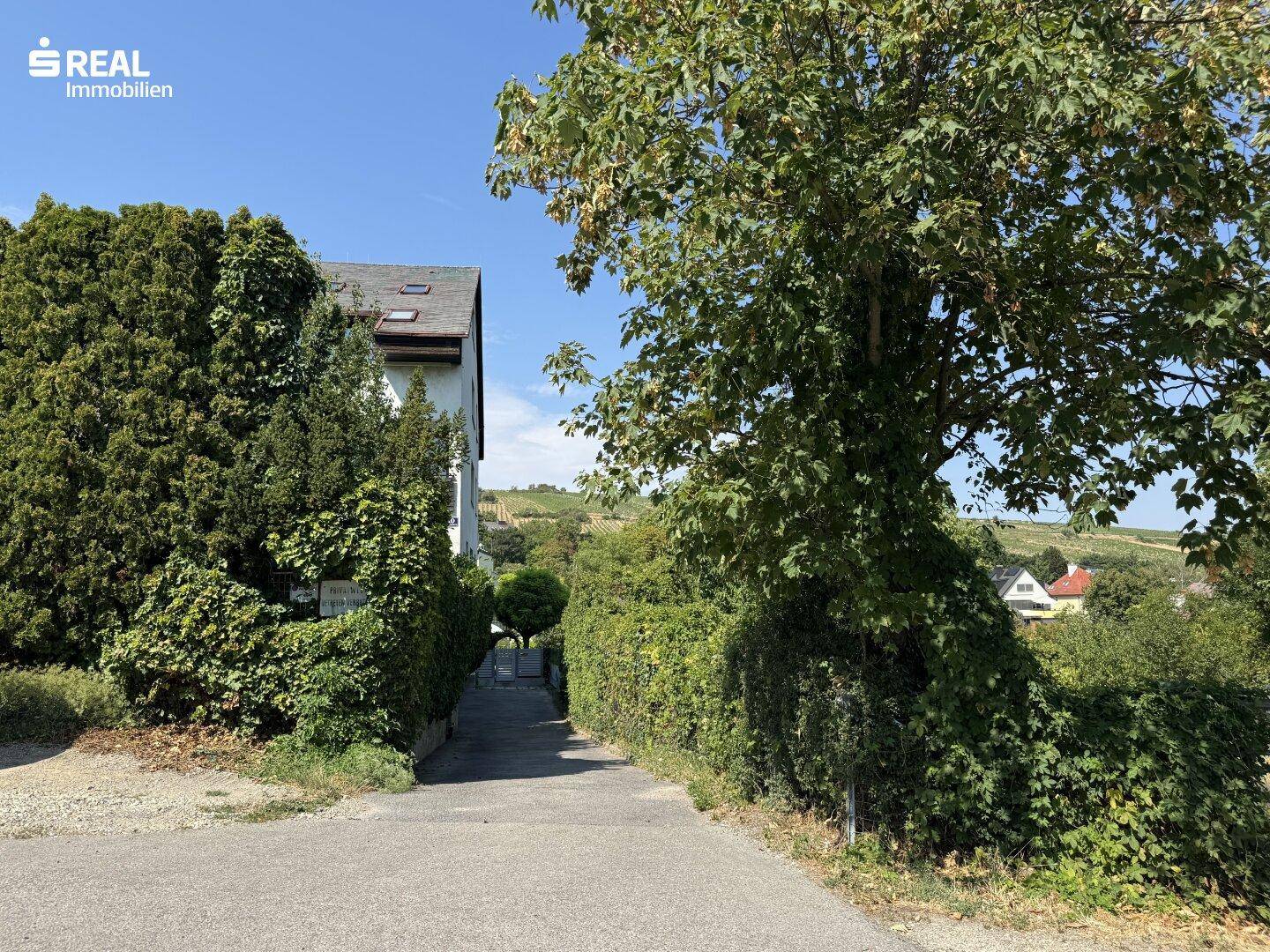 Zugang zum Wohnhaus