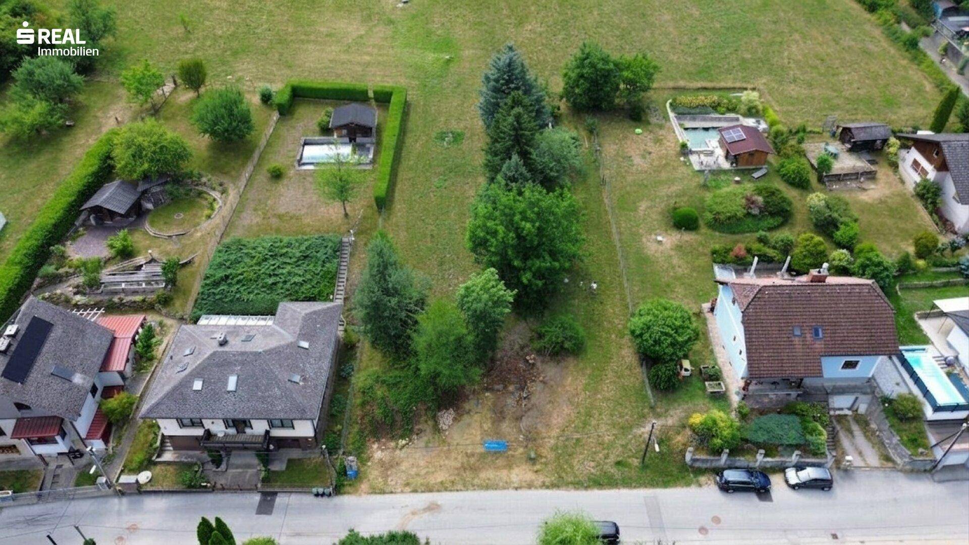 Drohnenbild ohne Holzlager