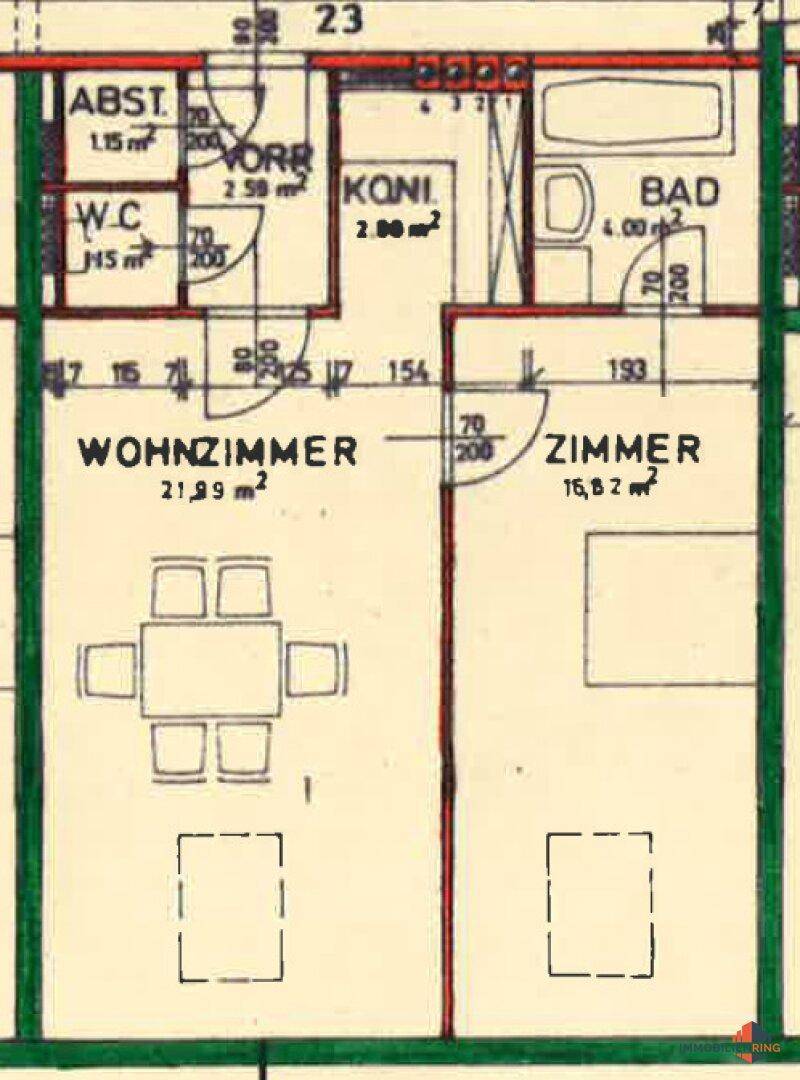 Grundrissplan