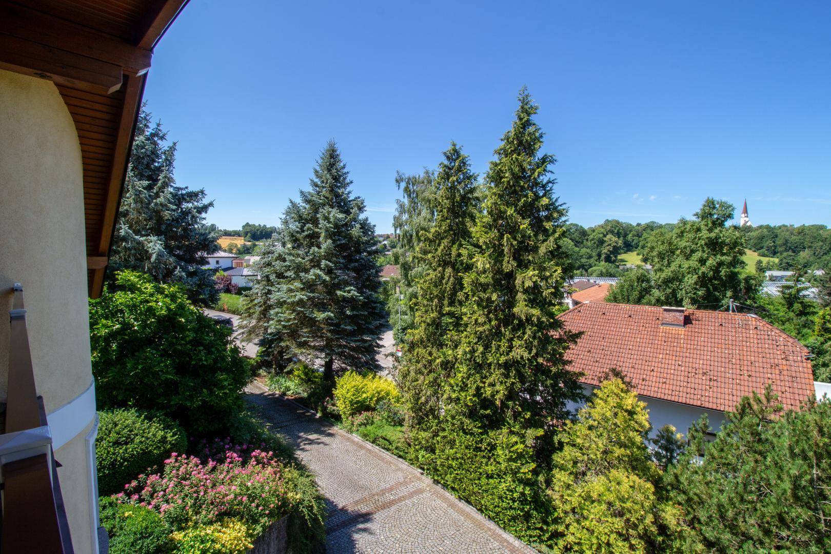 Balkon Einfahrt