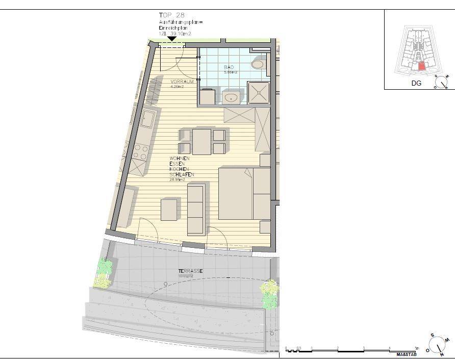 Wohnung - Plan