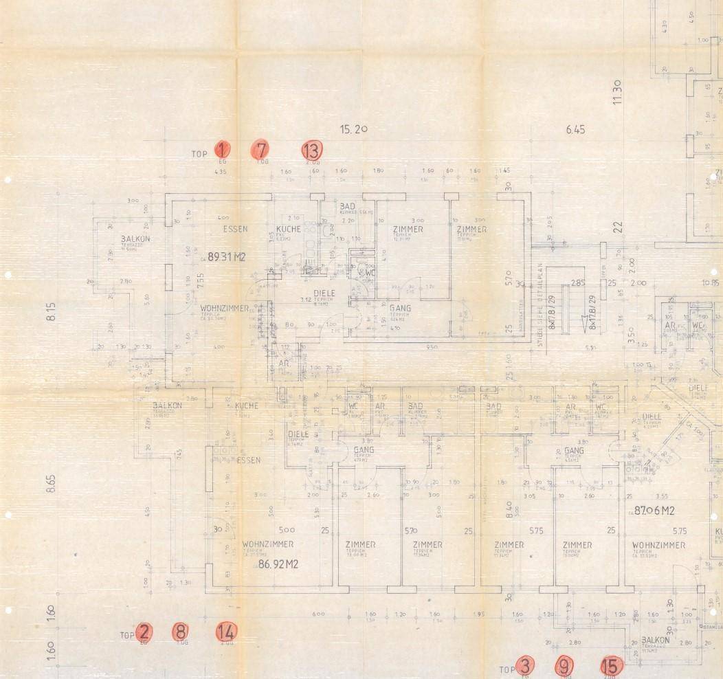 Wohnung - Plan