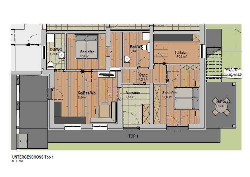 Wohnung - Plan