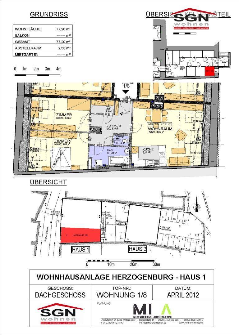 Wohnungsplan