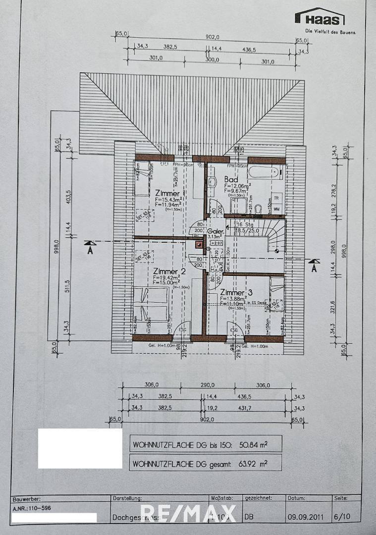 Grundriss DG