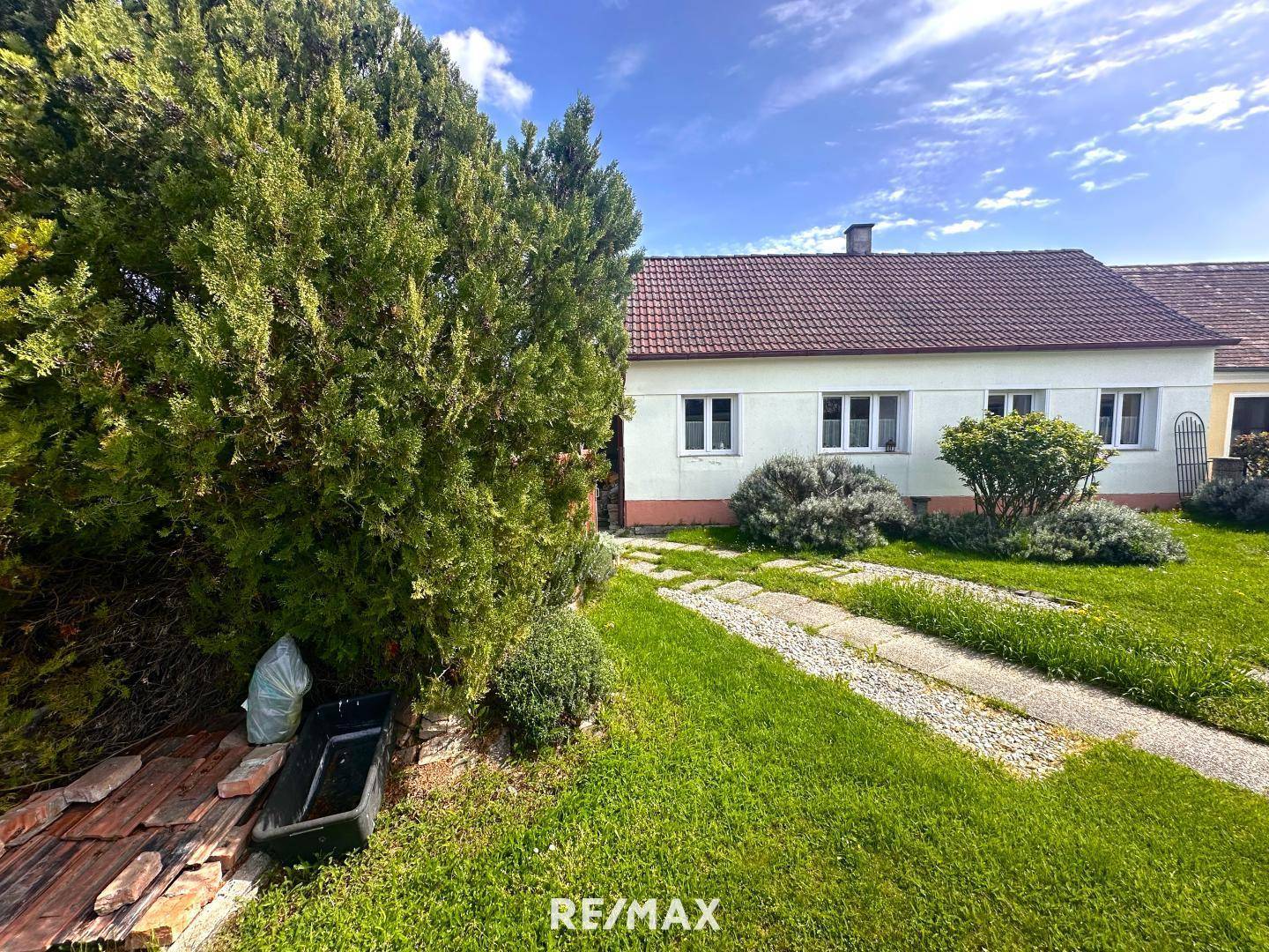 Garten vor dem Haus