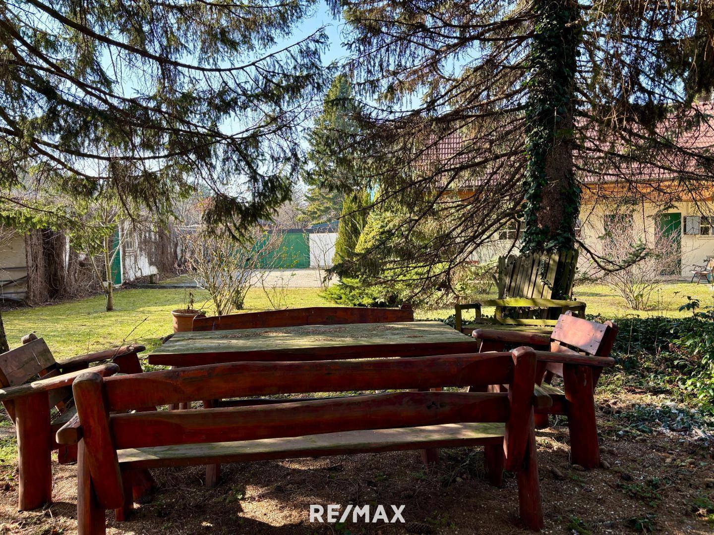 Ruhe- und Kraftplatz im Garten