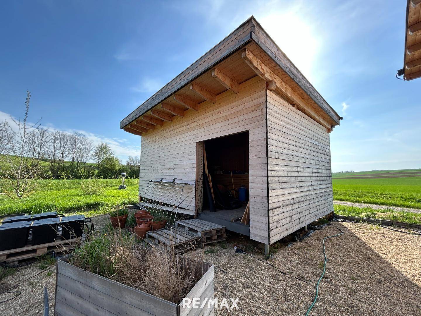Sauna außen