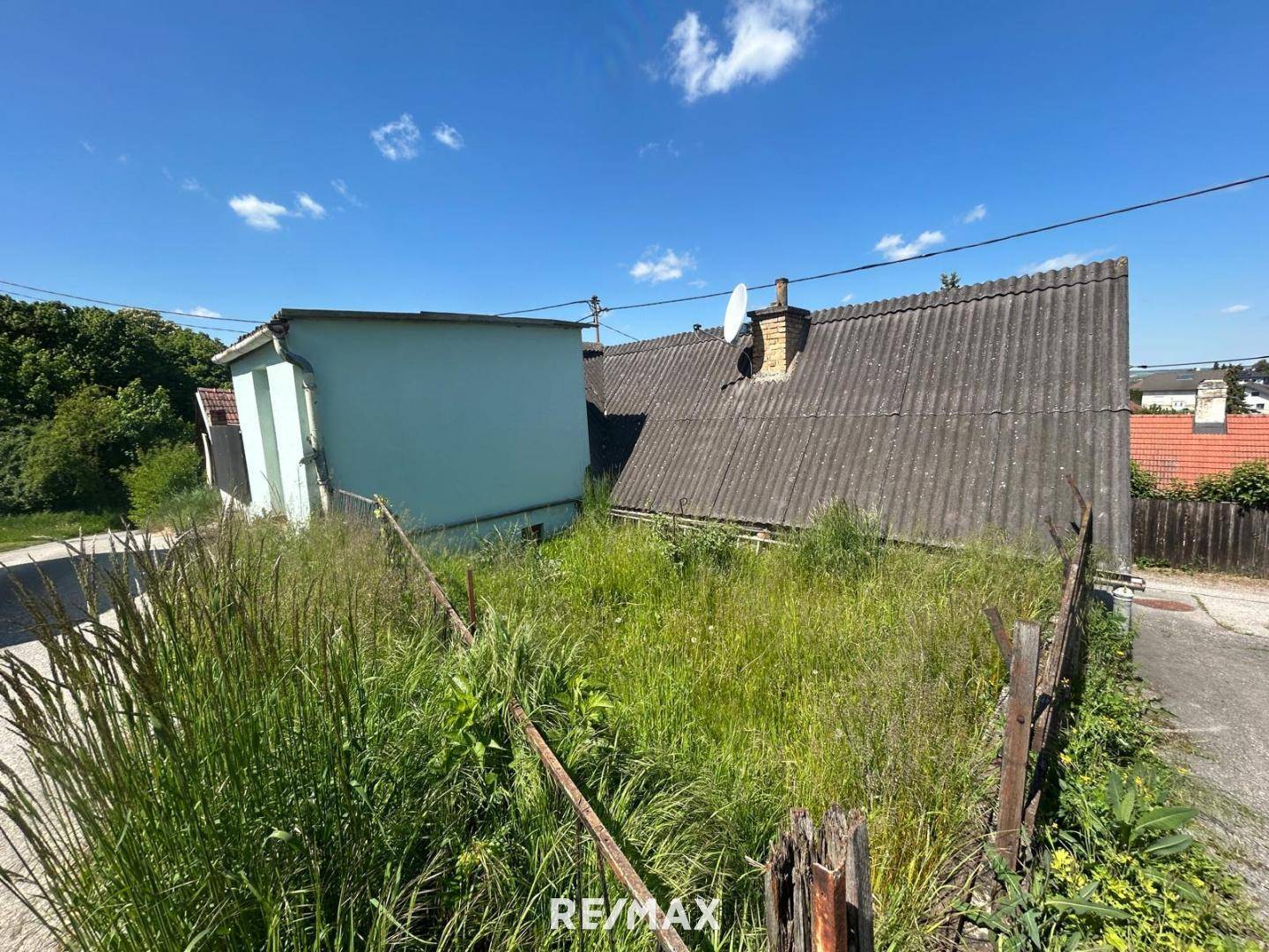 Garten hinterm Haus