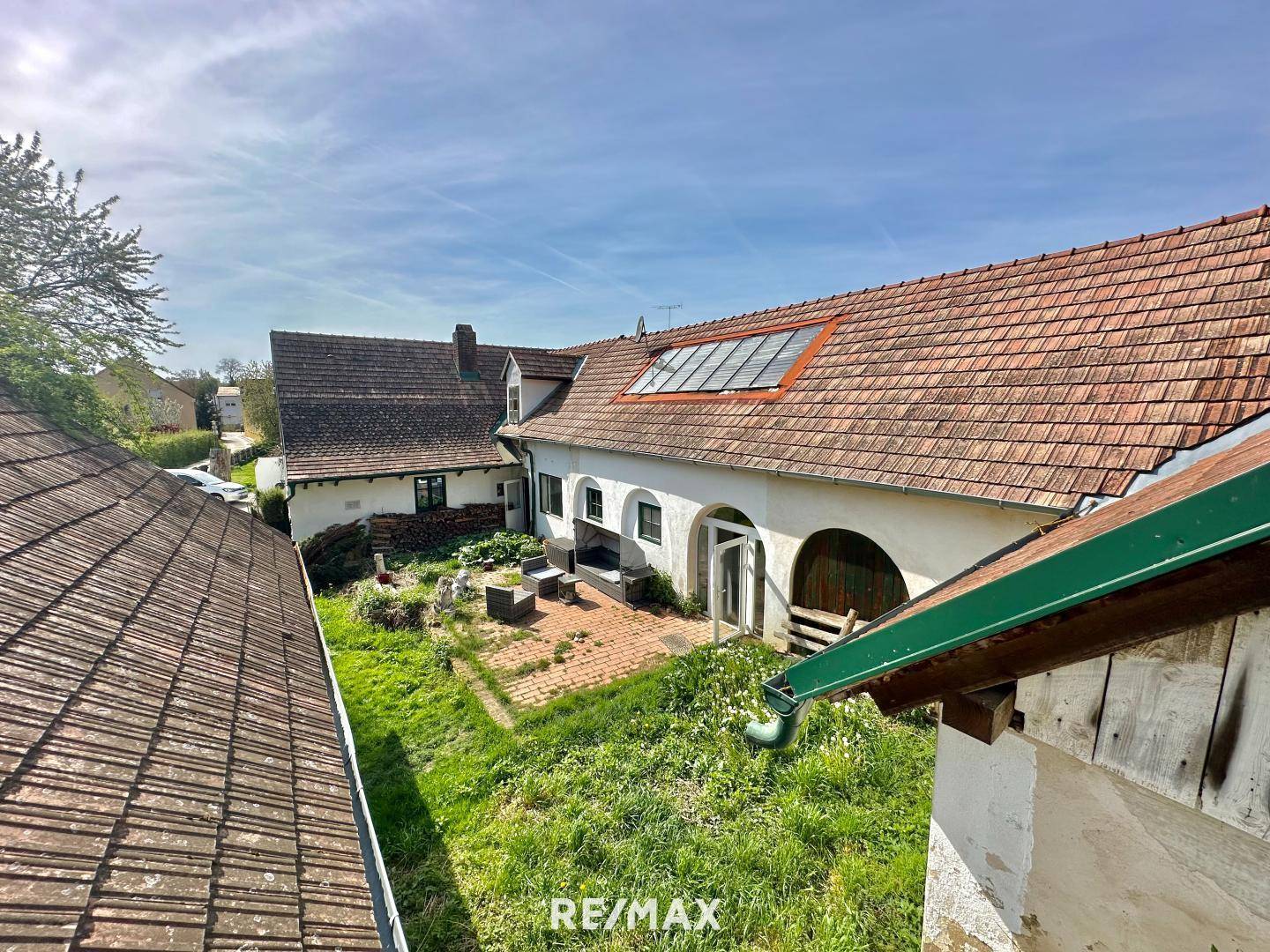 Außenansicht Innenhof