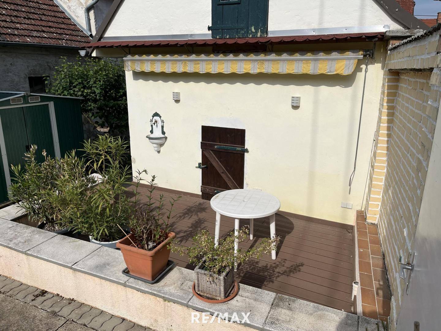 Terrasse im Garten