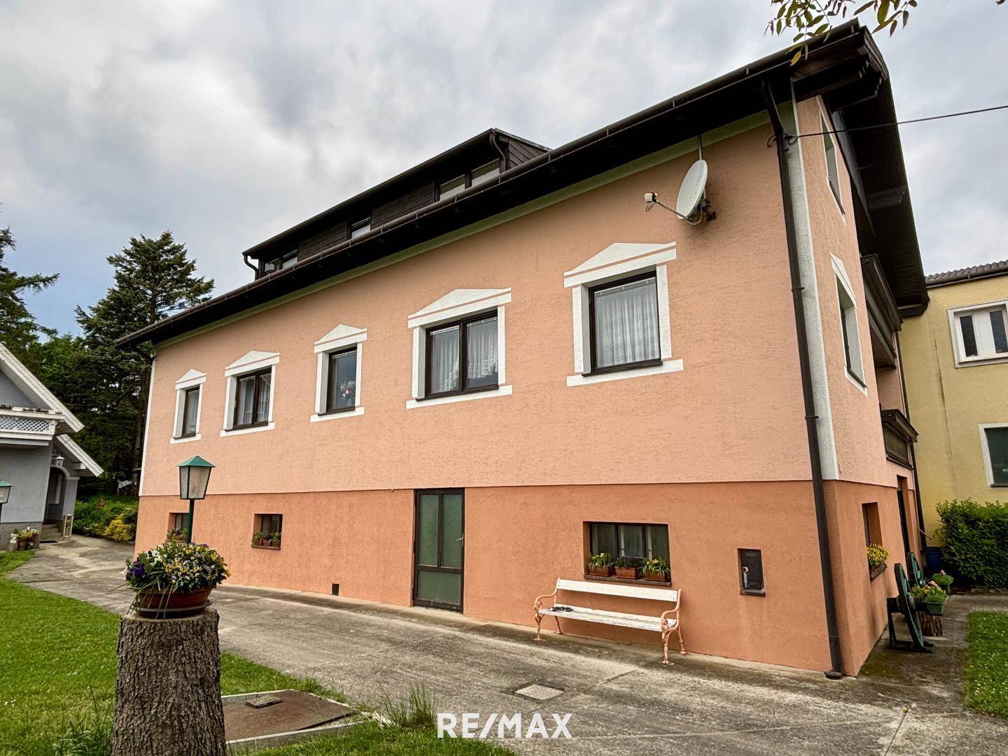 Ansicht Haus Wohnung im EG