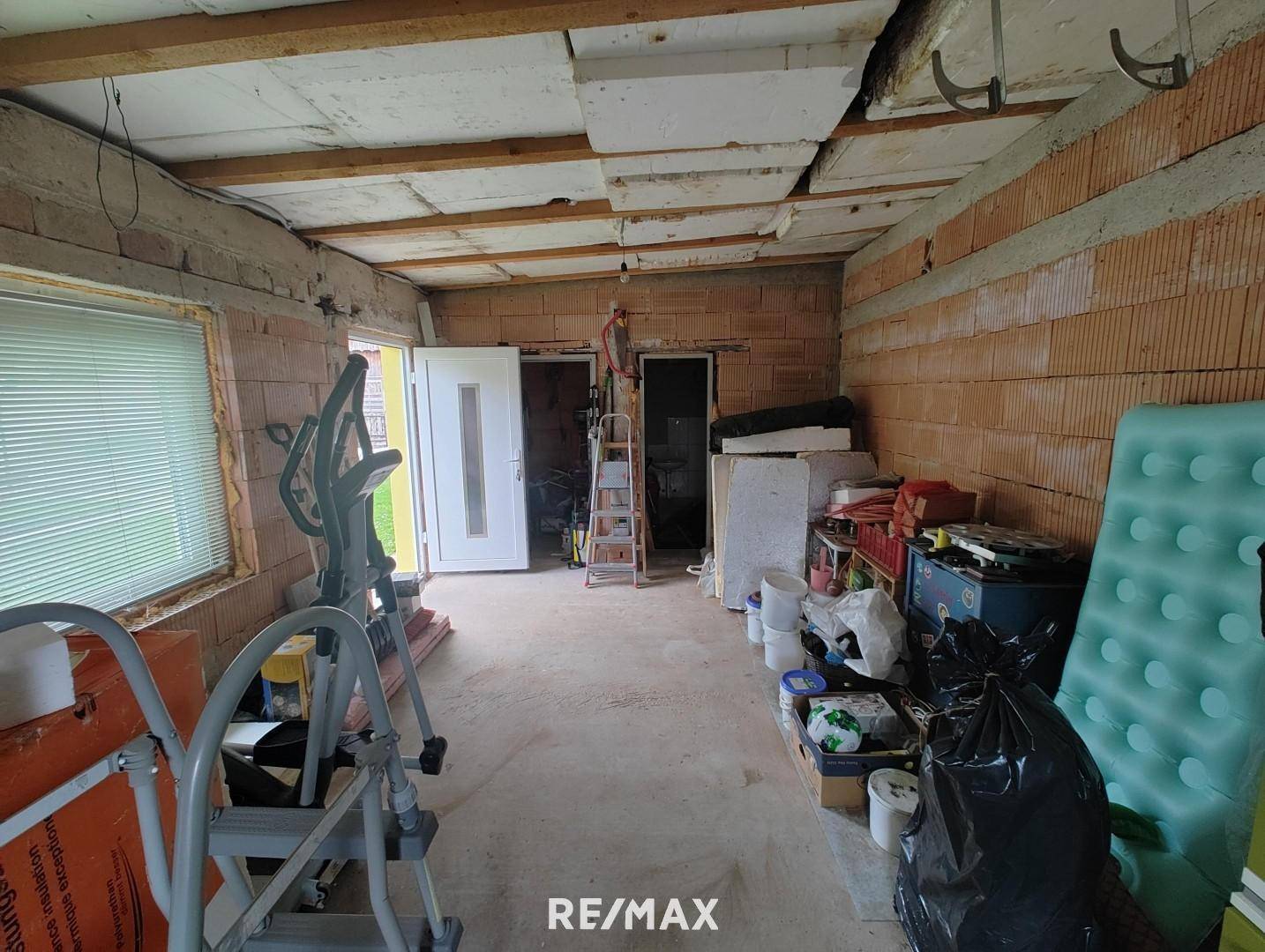 Nebenraum der Garage (noch fertigzustellen)