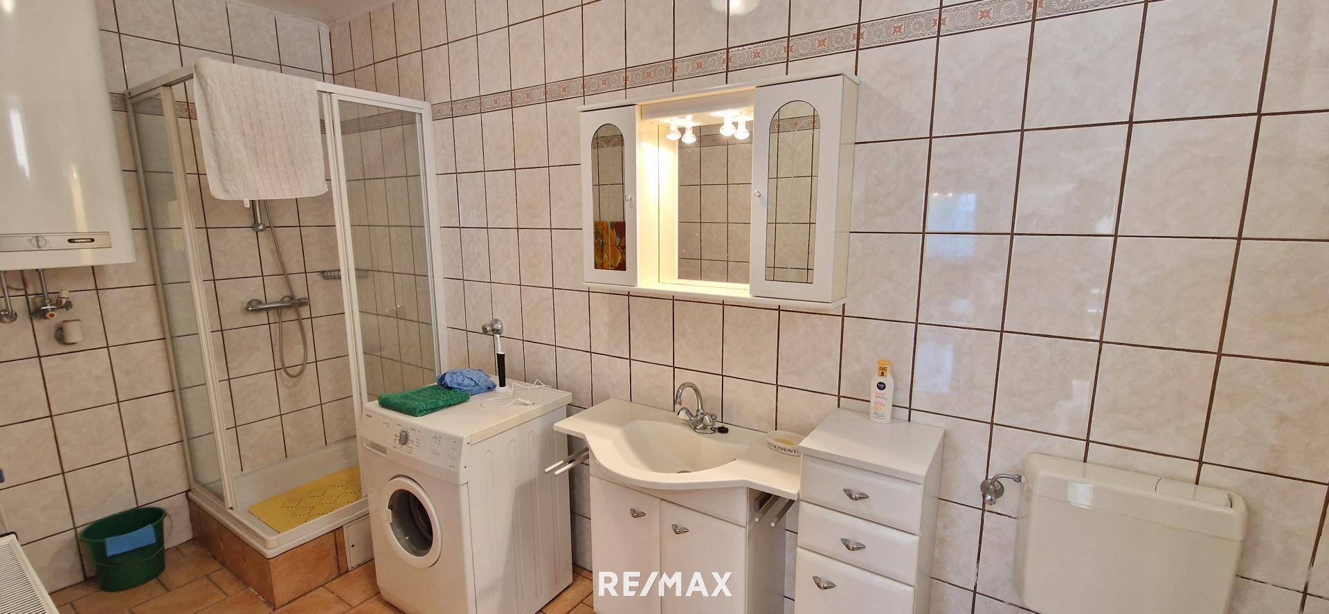 Badezimmer mit WC