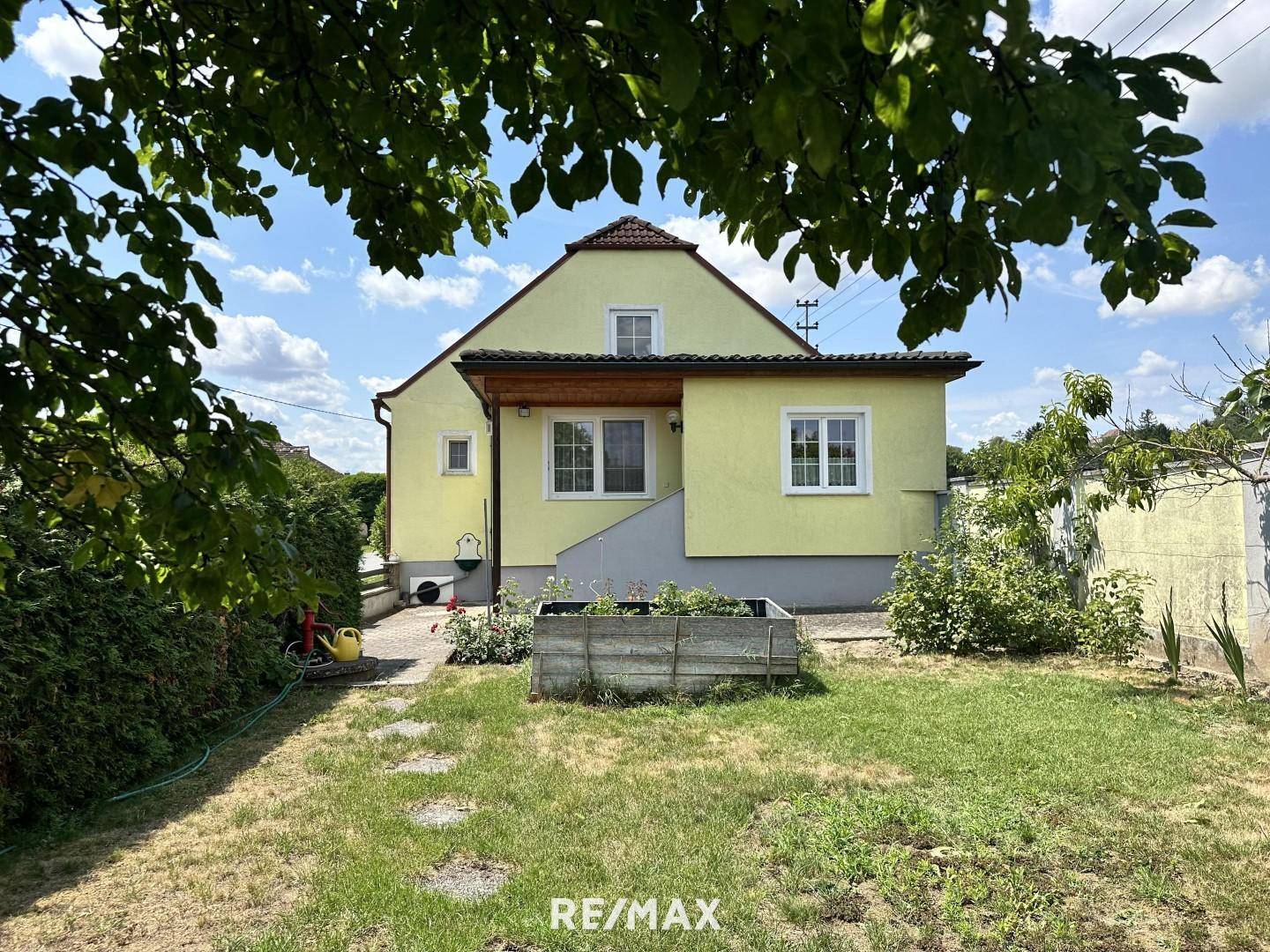 Garten mit Haus