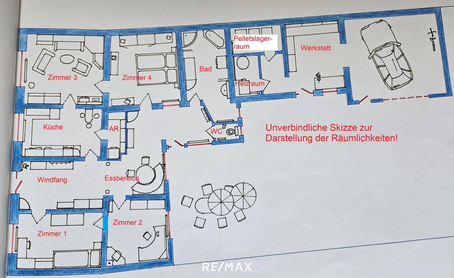 unverbindliche Skizze
