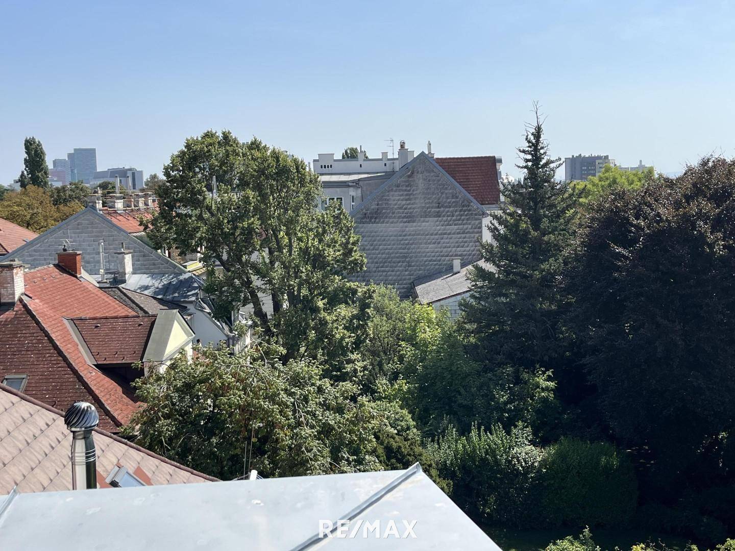 Ausblick von der Dachterrasse