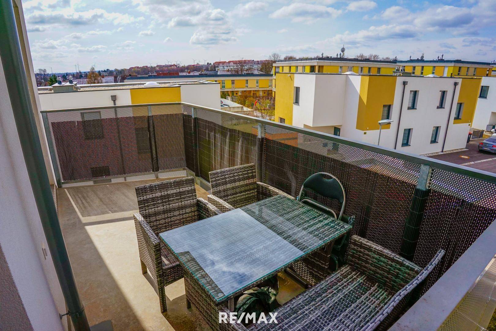Balkon für sonnige Tage