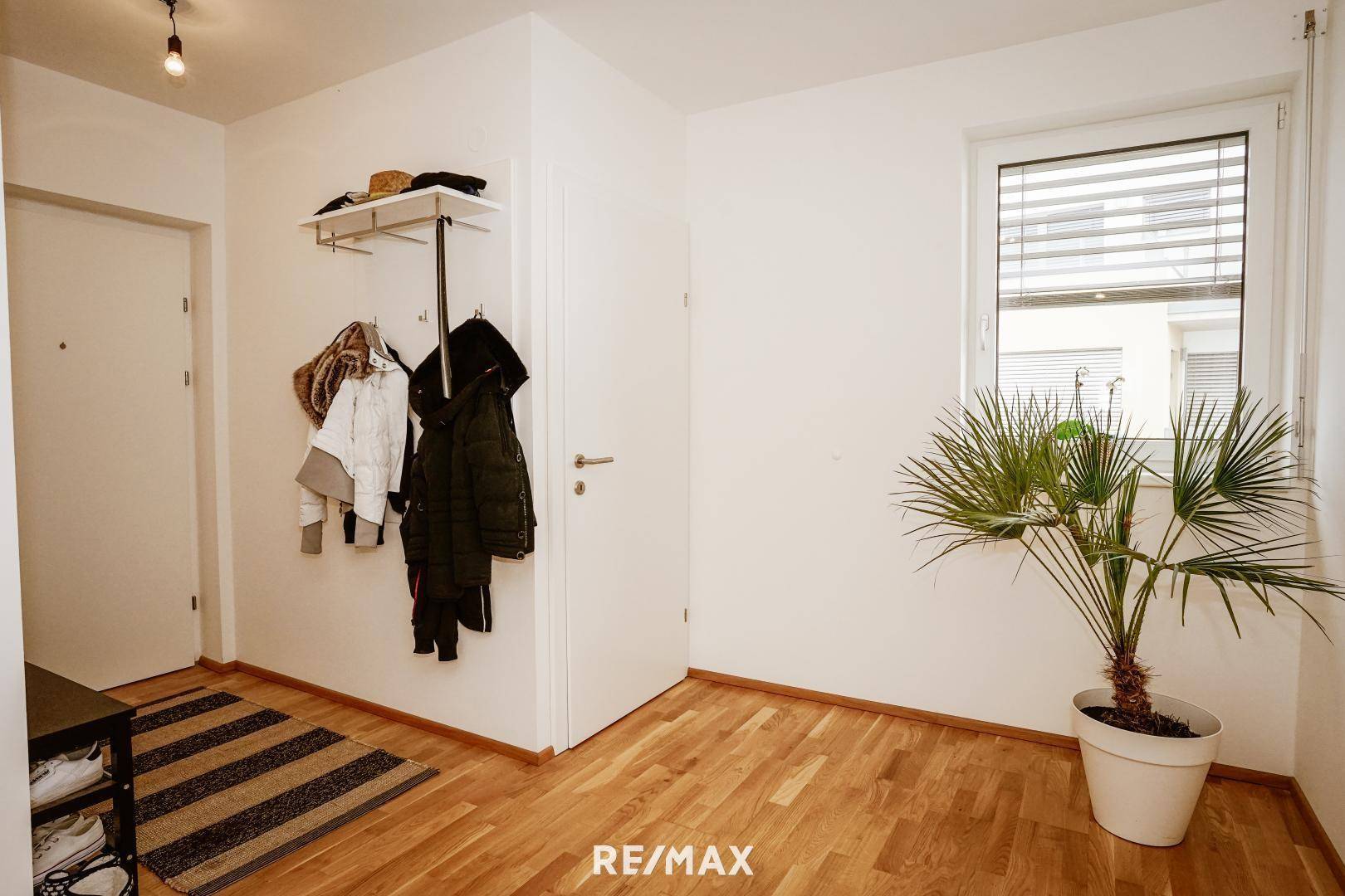 Vorraum mit Platz für die Garderobe