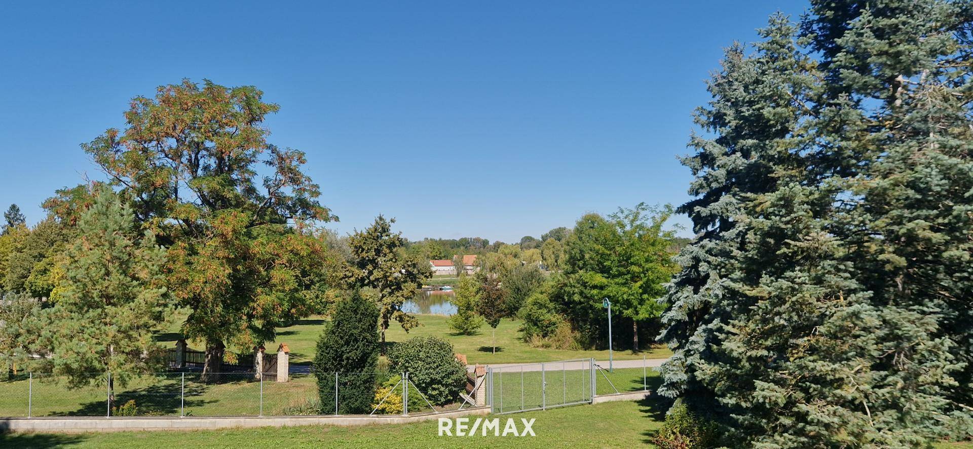 Ausblick vom Garten