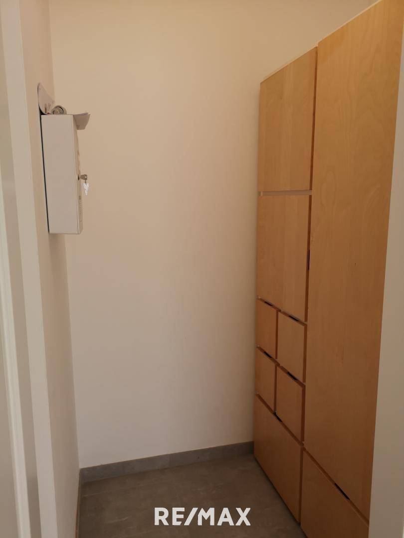 Abstellraum mit Kastensystem