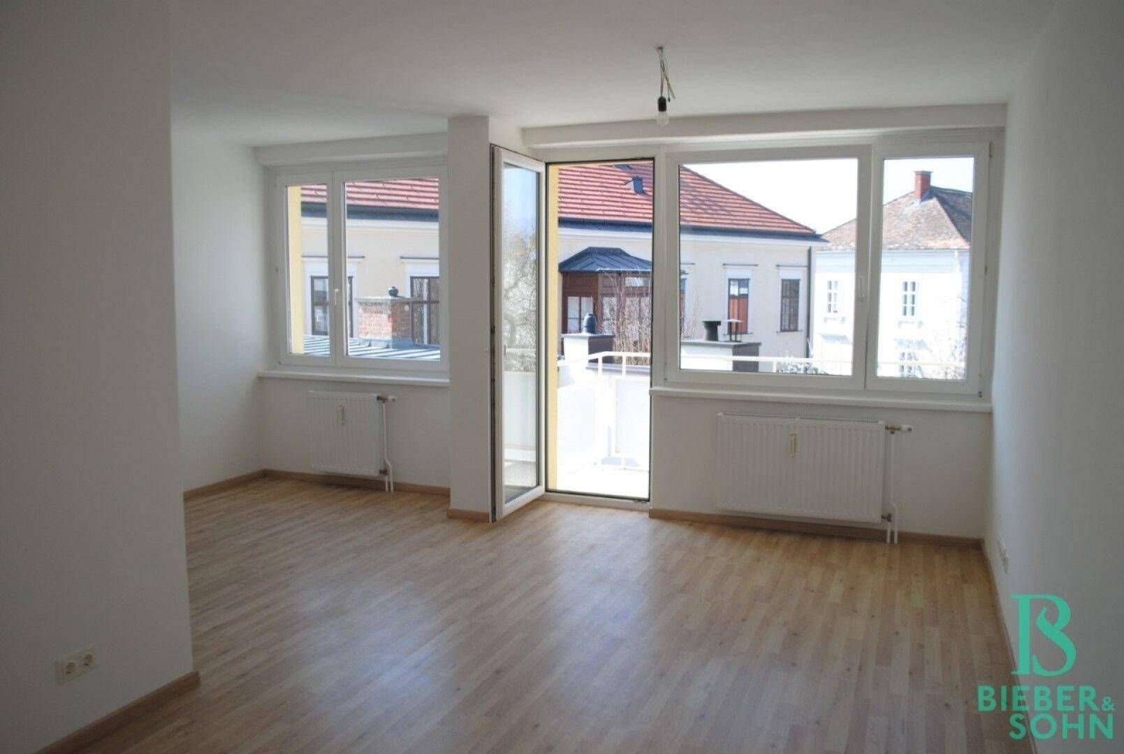 Wohnzimmer / Balkon