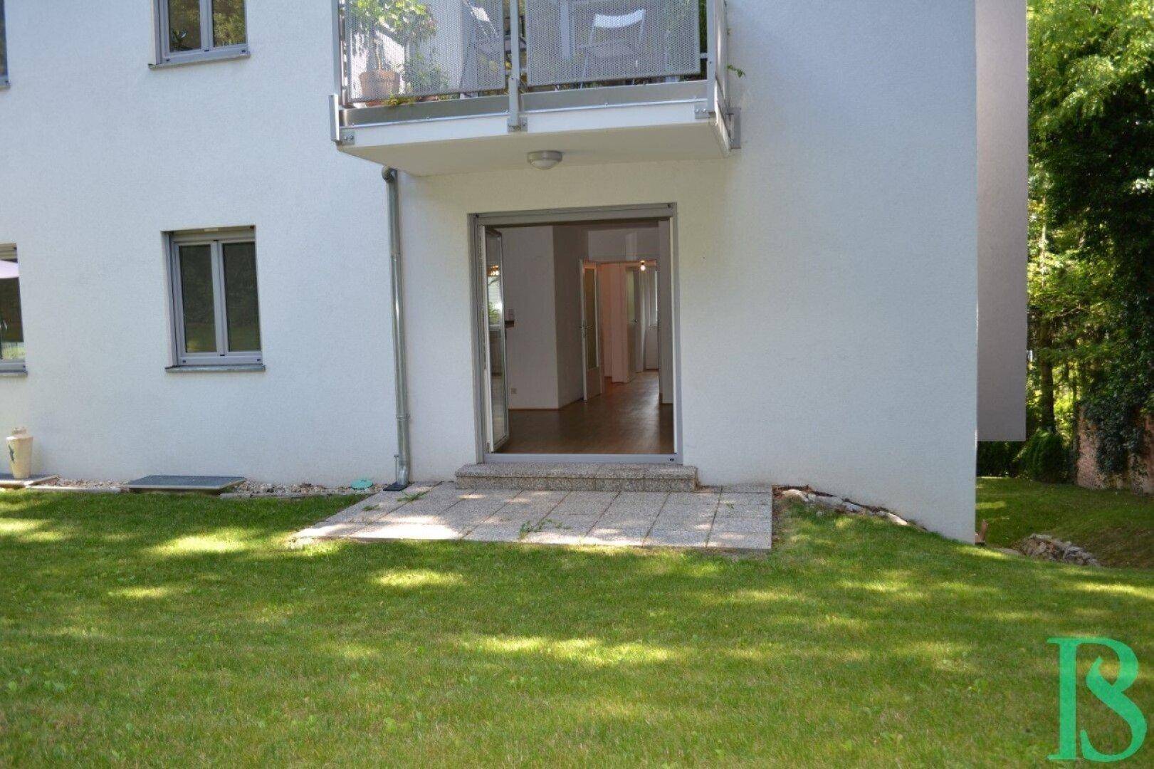 Blick auf Terrasse