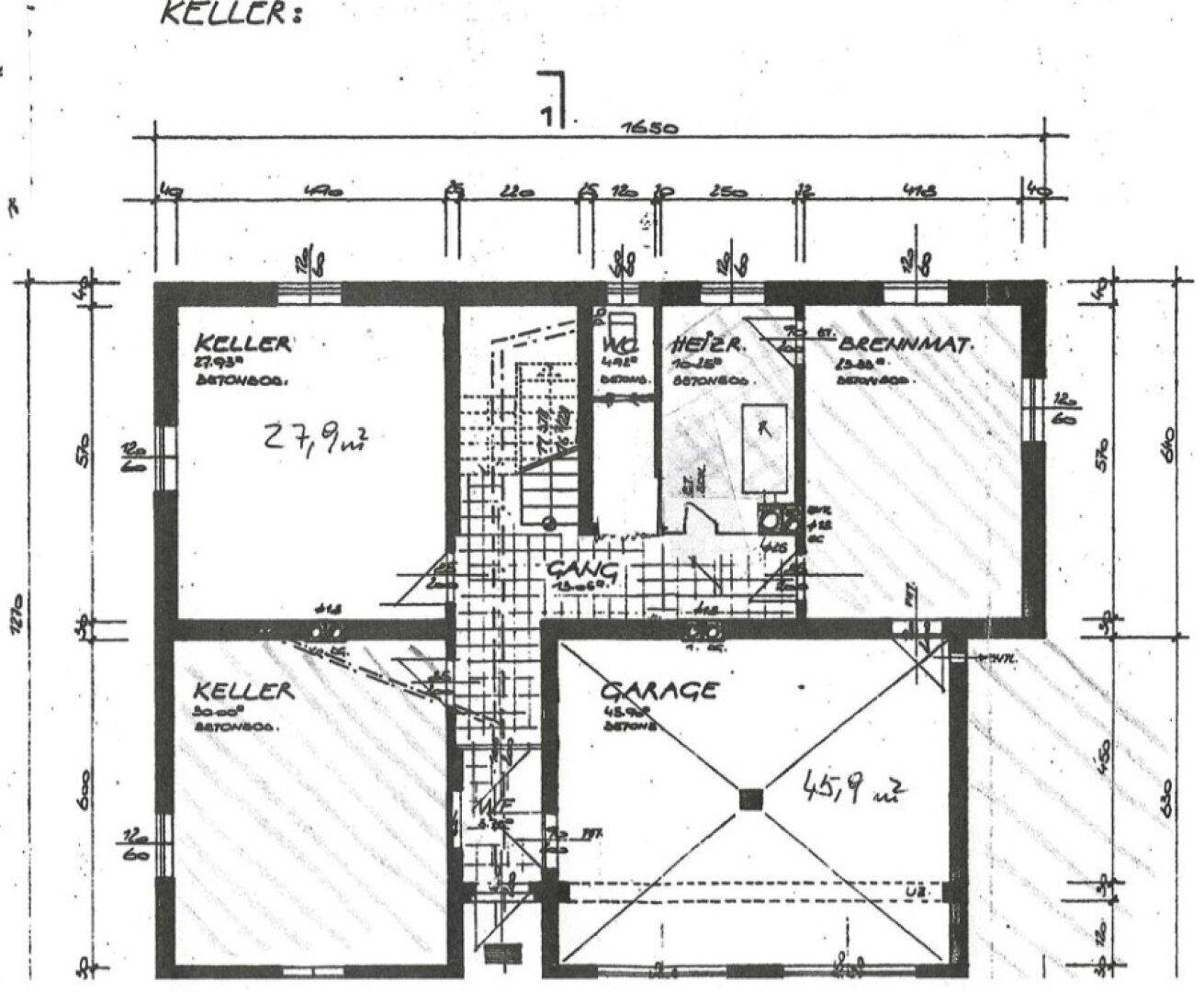 Grundriss UG