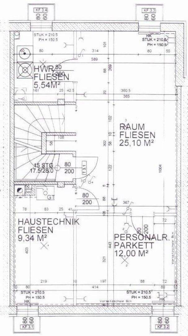 Grundriss UG