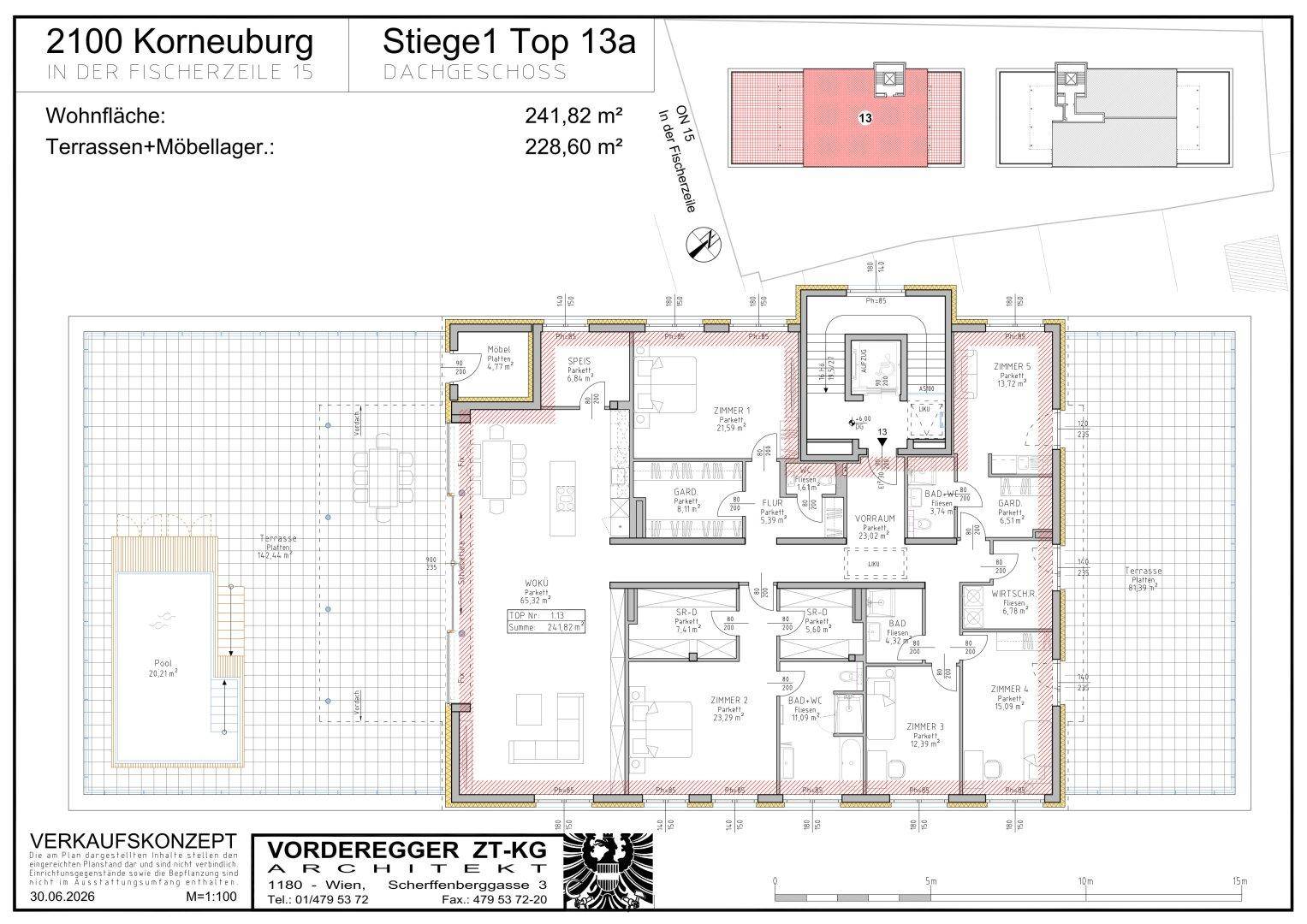 Penthouse mit Pool